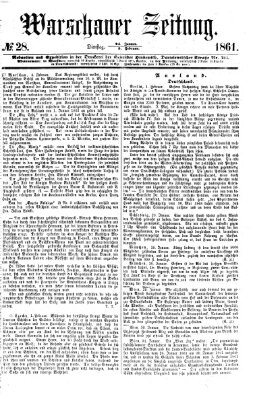 Warschauer Zeitung Dienstag 5. Februar 1861