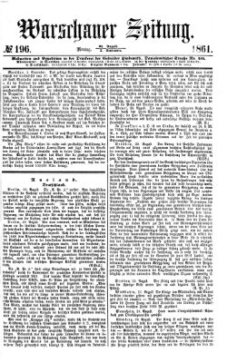 Warschauer Zeitung Montag 2. September 1861