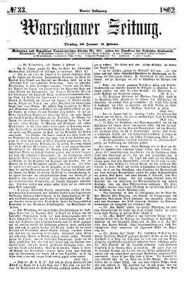 Warschauer Zeitung Dienstag 11. Februar 1862