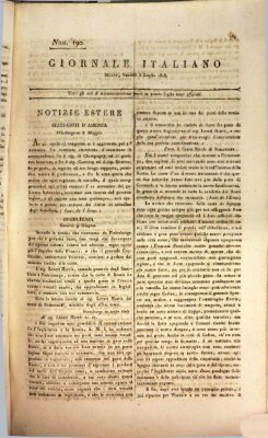 Giornale italiano Freitag 8. Juli 1808