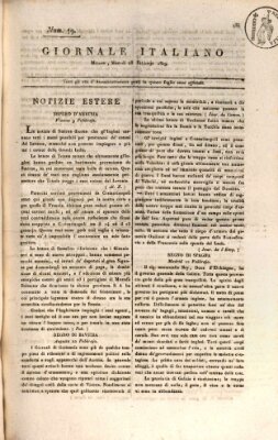 Giornale italiano Dienstag 28. Februar 1809