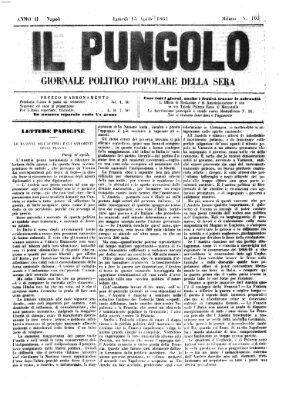 Il pungolo Montag 15. April 1861
