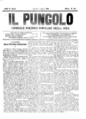 Il pungolo Donnerstag 1. August 1861