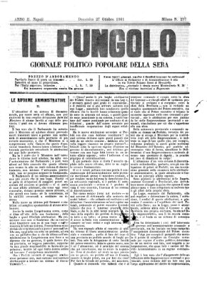 Il pungolo Sonntag 27. Oktober 1861