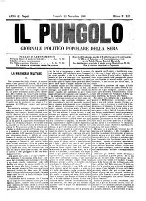 Il pungolo Freitag 22. November 1861