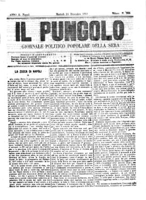 Il pungolo Dienstag 24. Dezember 1861