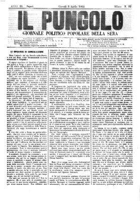 Il pungolo Donnerstag 3. April 1862