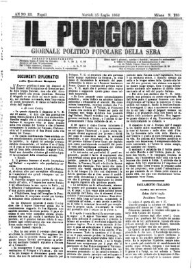 Il pungolo Dienstag 15. Juli 1862