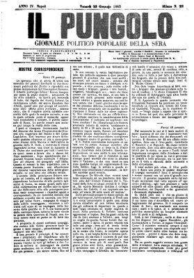Il pungolo Freitag 23. Januar 1863