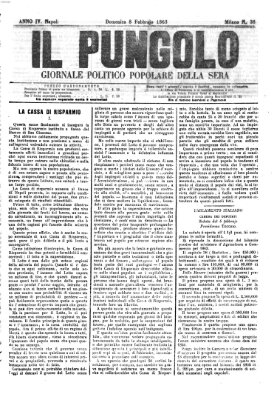 Il pungolo Sonntag 8. Februar 1863