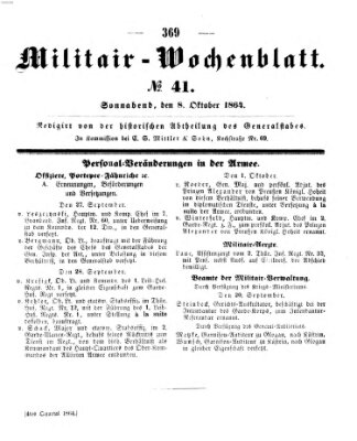 Militär-Wochenblatt