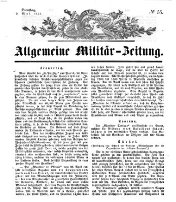 Allgemeine Militär-Zeitung Dienstag 9. Mai 1854