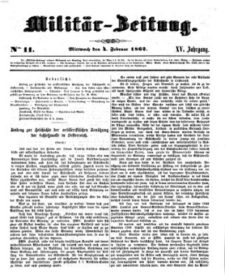 Militär-Zeitung Dienstag 4. Februar 1862