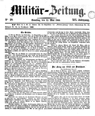 Militär-Zeitung Samstag 12. Mai 1866