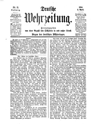 Deutsche Wehrzeitung (Allgemeine deutsche Arbeiter-Zeitung)