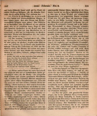 Allgemeine musikalische Zeitung Mittwoch 22. Februar 1832