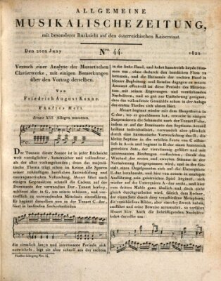 Allgemeine musikalische Zeitung