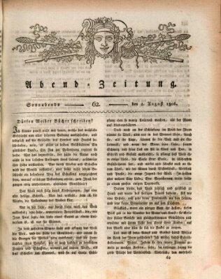Abend-Zeitung Samstag 2. August 1806