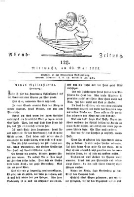 Abend-Zeitung Mittwoch 29. Mai 1822