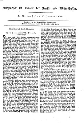 Abend-Zeitung Mittwoch 23. Januar 1822