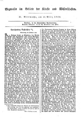 Abend-Zeitung Mittwoch 13. März 1822