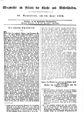Abend-Zeitung Samstag 22. Juni 1822