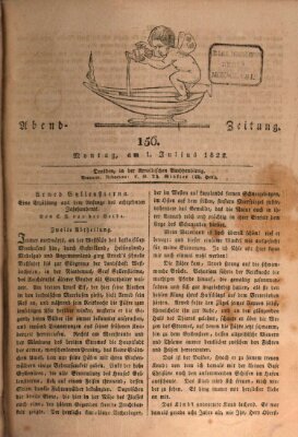 Abend-Zeitung Montag 1. Juli 1822