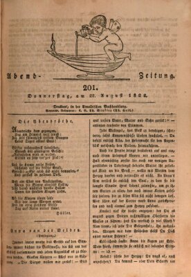 Abend-Zeitung Donnerstag 22. August 1822