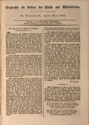 Abend-Zeitung Samstag 10. Mai 1823
