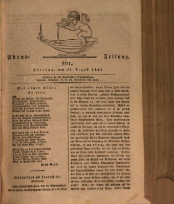 Abend-Zeitung Freitag 22. August 1823