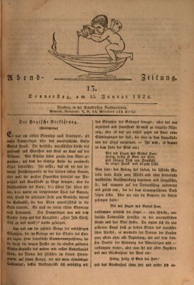 Abend-Zeitung Donnerstag 15. Januar 1824
