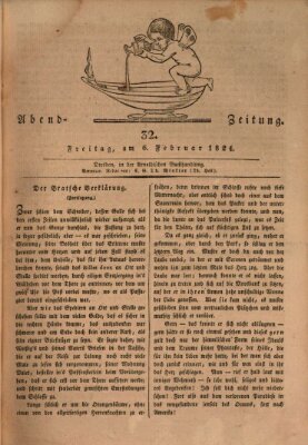 Abend-Zeitung Freitag 6. Februar 1824