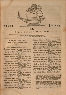 Abend-Zeitung Mittwoch 3. März 1824
