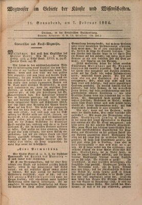 Abend-Zeitung Samstag 7. Februar 1824