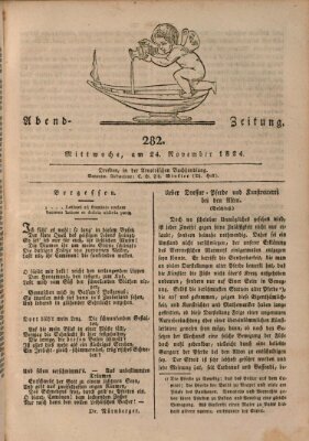 Abend-Zeitung Mittwoch 24. November 1824