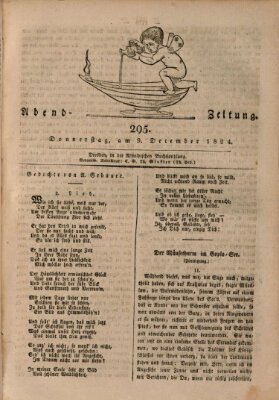 Abend-Zeitung Donnerstag 9. Dezember 1824