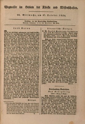 Abend-Zeitung Mittwoch 27. Oktober 1824
