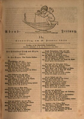 Abend-Zeitung Donnerstag 13. Januar 1825