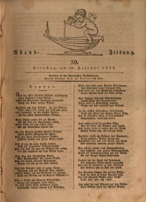 Abend-Zeitung Dienstag 15. Februar 1825
