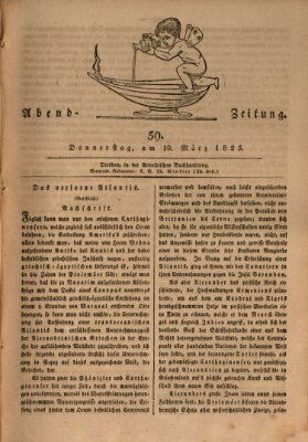 Abend-Zeitung Donnerstag 10. März 1825