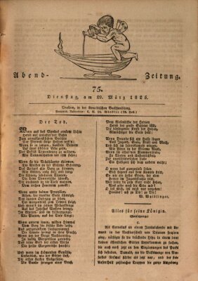 Abend-Zeitung Dienstag 29. März 1825