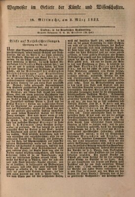 Abend-Zeitung Mittwoch 2. März 1825