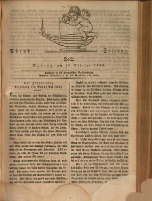 Abend-Zeitung Montag 10. Oktober 1825