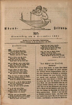 Abend-Zeitung Donnerstag 8. Dezember 1825