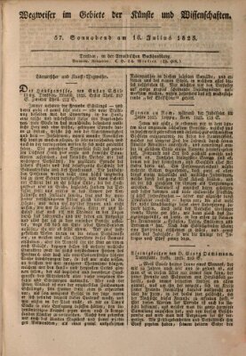 Abend-Zeitung Samstag 16. Juli 1825