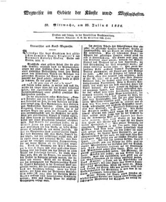 Abend-Zeitung Mittwoch 26. Juli 1826