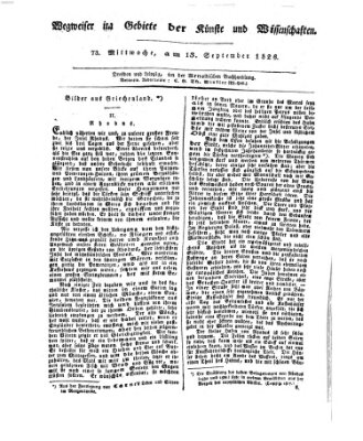 Abend-Zeitung Mittwoch 13. September 1826