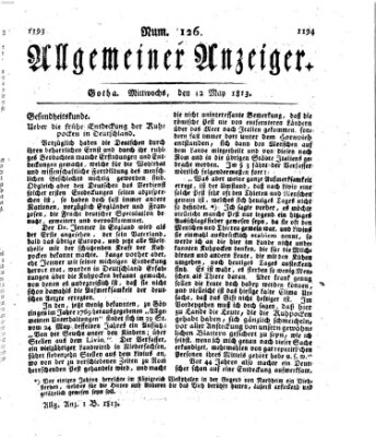 Allgemeiner Anzeiger der Deutschen Mittwoch 12. Mai 1813