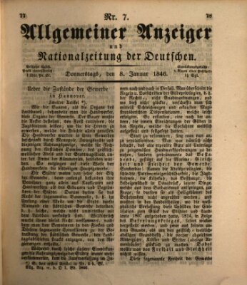 Allgemeiner Anzeiger und Nationalzeitung der Deutschen (Allgemeiner Anzeiger der Deutschen)