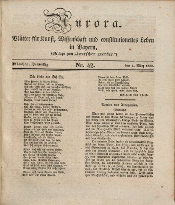 Aurora Donnerstag 4. März 1830